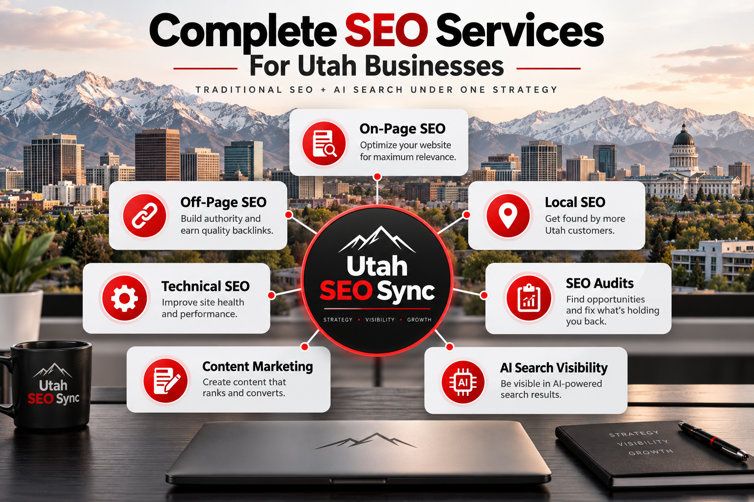 SEO strategy and search visibility